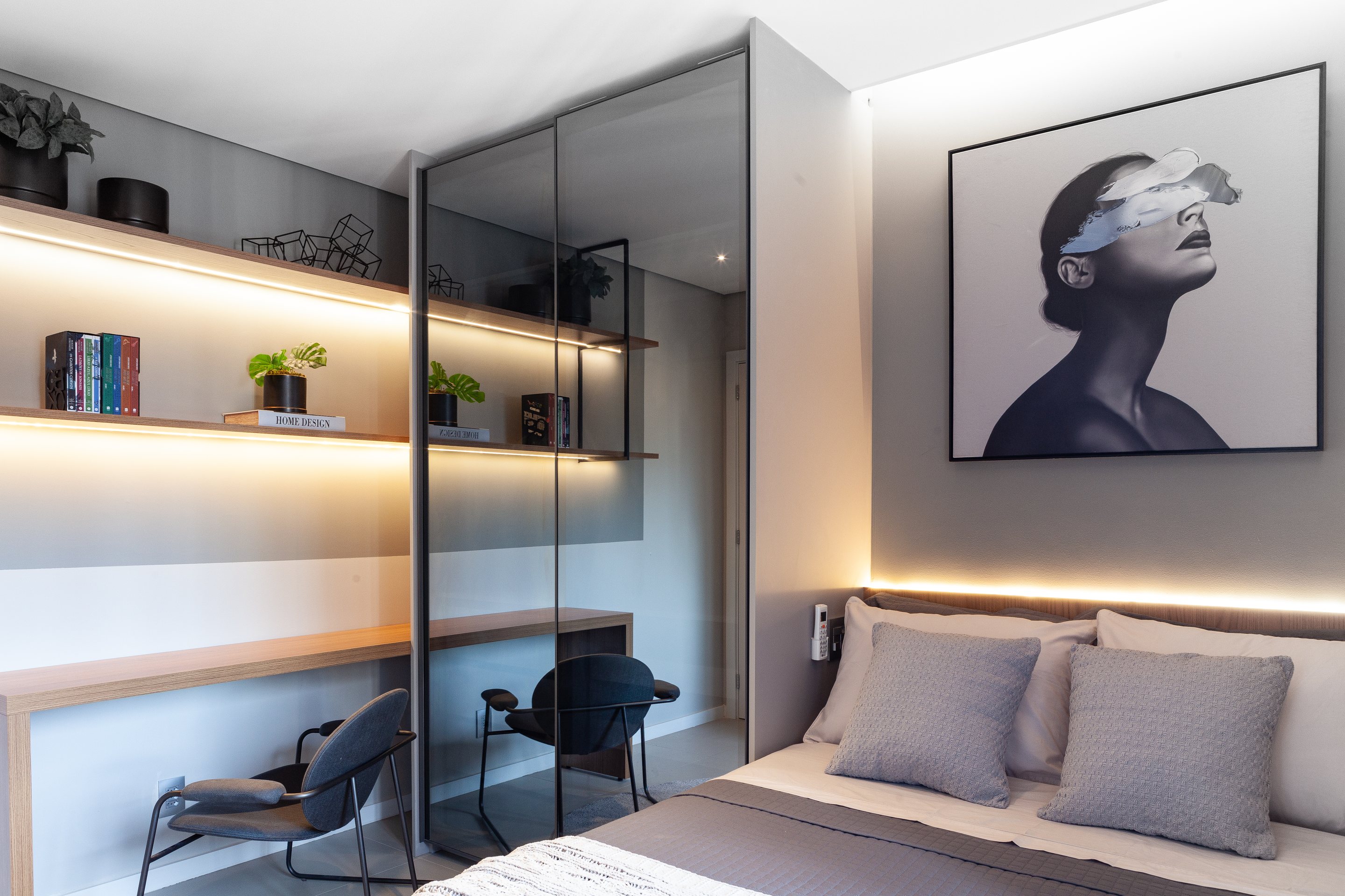 Apartamento para temporada I — ambiente 12 de 12, projeto e execução DecoraWorld para hospedagem