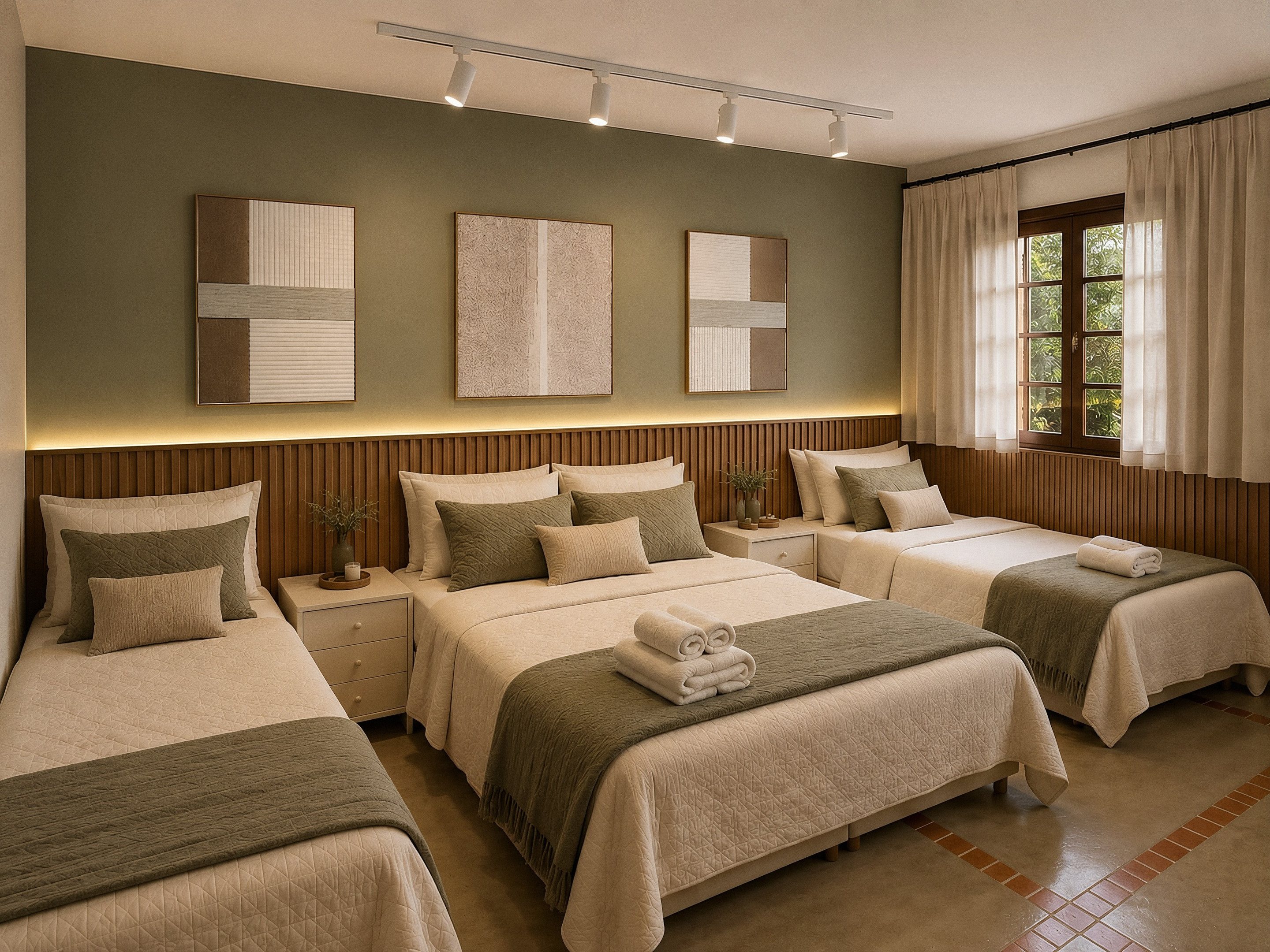 Suítes de pousada — ambiente 01 de 6, projeto e execução DecoraWorld para hospedagem